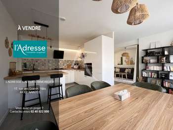 Vente Appartement 4 piècesNantes Beaujoire - Saint-Joseph