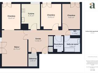 Vente appartement 4 pièces