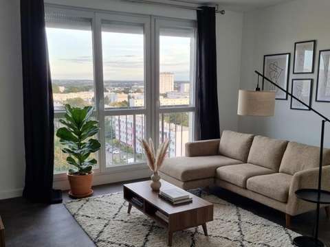 Vente appartement 4 pièces Nantes Bellevue 44