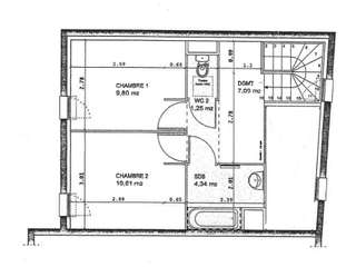 Vente appartement 3 pièces