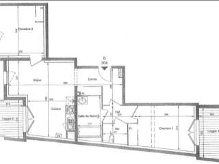 Vente appartement 3 pièces