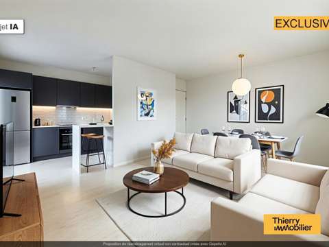 Vente appartement 2 pièces Nantes Bottière - Chénaie 44