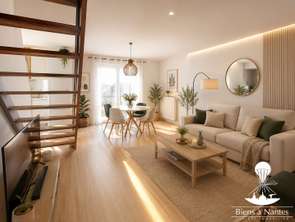 Vente Appartement 3 piècesNantes Bottière - Chénaie