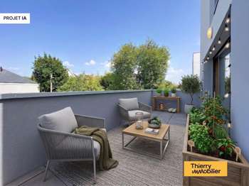 Vente Appartement 3 piècesNantes Bottière - Chénaie