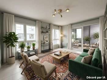 Vente Appartement 2 piècesNantes Bottière - Chénaie