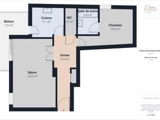 Vente appartement 2 pièces Vente appartement 2 pièces