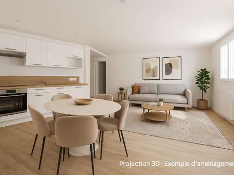 Vente appartement 3 pièces Nantes Canclaux - Mellinet 44