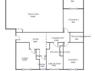 Vente appartement 4 pièces