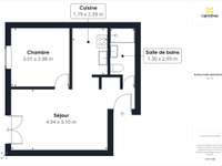 Vente appartement 2 pièces