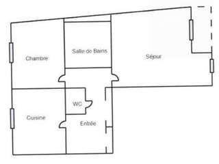 Vente appartement 2 pièces