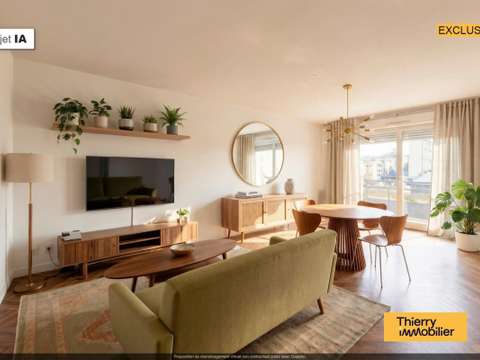 Vente appartement 3 pièces Nantes Canclaux - Mellinet 44