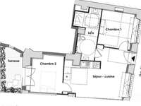 Vente appartement 3 pièces