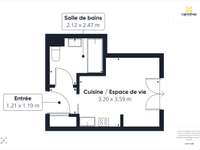Vente appartement 1 pièce Vente appartement 1 pièce