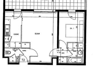 Vente appartement 2 pièces