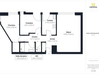 Vente appartement 3 pièces Vente appartement 3 pièces