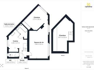 Vente appartement 3 pièces
