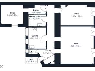 Vente appartement 3 pièces