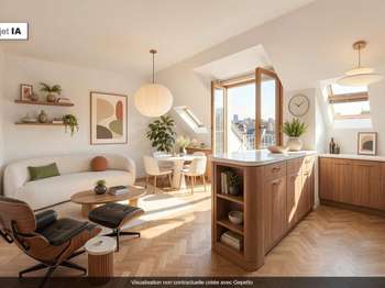 Vente Appartement 2 piècesNantes Centre Ville