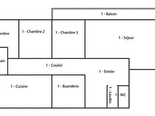 Vente appartement 4 pièces