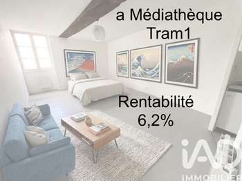 Vente appartement 1 pièce Nantes Centre Ville 44