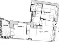Vente appartement 2 pièces Vente appartement 2 pièces