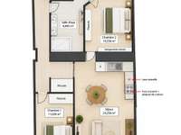 Vente appartement 3 pièces Vente appartement 3 pièces