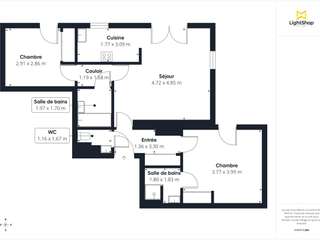 Vente appartement 3 pièces