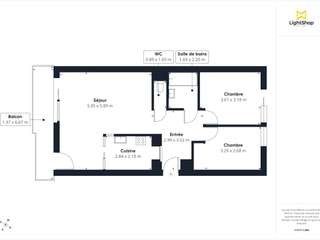 Vente appartement 3 pièces