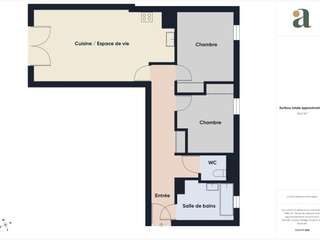 Vente appartement 3 pièces
