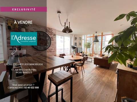 Vente appartement 4 pièces Nantes Éraudière-Renaudière 44