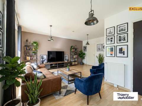 Vente appartement 3 pièces Nantes Gare Sud - Malakoff 44