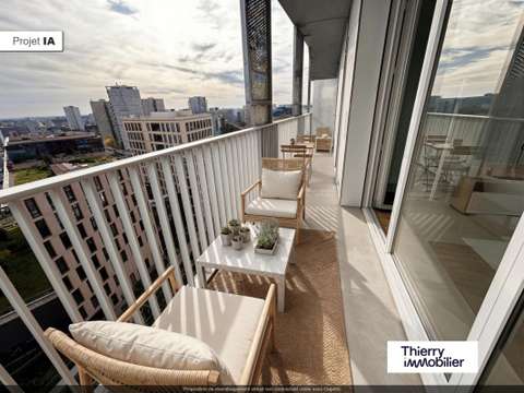 Vente appartement 2 pièces Nantes Gare Sud - Malakoff 44
