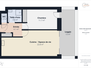Vente appartement 2 pièces