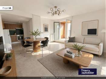 Vente Appartement 3 piècesNantes Gare Sud - Malakoff