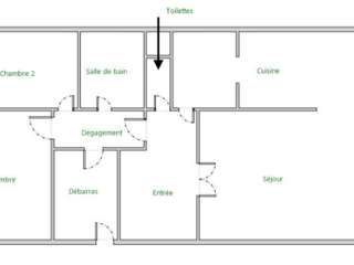 Vente appartement 3 pièces