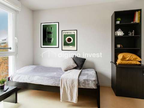 Vente appartement 1 pièce Nantes Géraudière - Boissière 44
