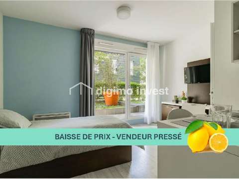 Vente appartement 1 pièce Nantes Géraudière - Boissière 44