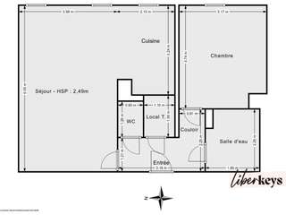 Vente appartement 2 pièces