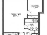 Vente appartement 3 pièces