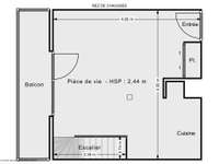 Vente appartement 2 pièces
