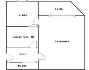 Vente appartement 1 pièce