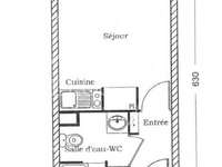 Vente Studio 1 pièce