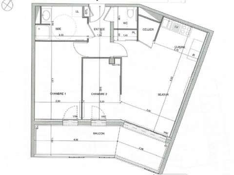 Vente appartement 3 pièces