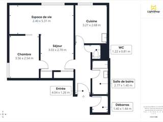 Vente appartement 2 pièces