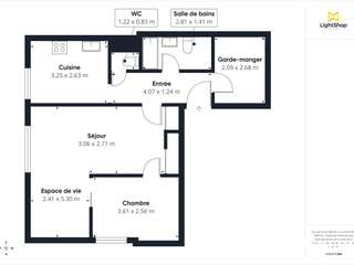 Vente appartement 3 pièces
