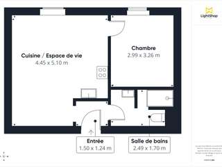 Vente appartement 2 pièces