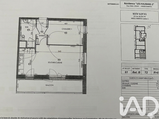 Vente appartement 2 pièces