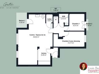 Vente appartement 3 pièces