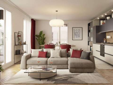Vente appartement 4 pièces Nantes Île de Nantes 44