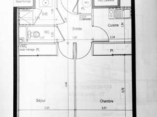 Vente appartement 2 pièces
